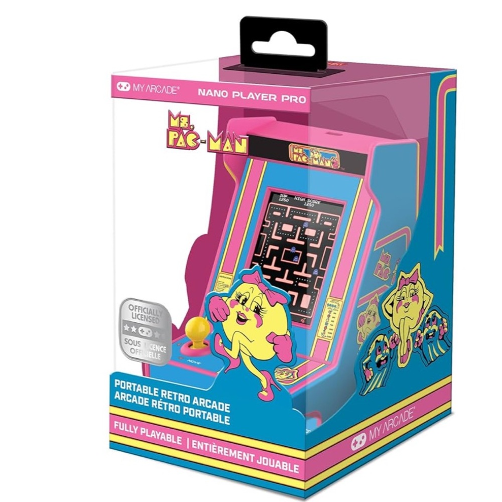 Ms. Pac-Man Nano Portable Player